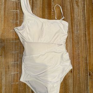 Amazon White Swimsuit One Piece